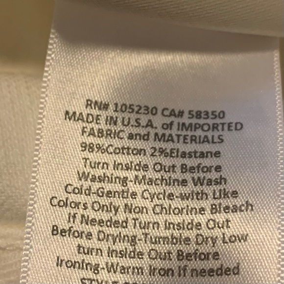 Joie | crop flare jeans in porcelain (30) like new - Picture 12 of 12